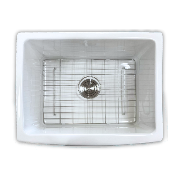 Pileta Simple Loza para Cocina tipo Country