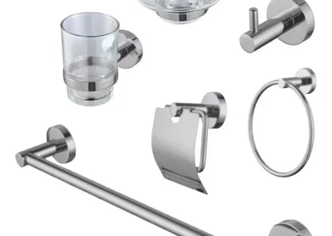 Kit Accesorios para Baño - Acero Inoxidable 6 piezas