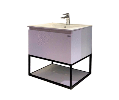 Mueble de Baño Blanco 60 cm con Mesada