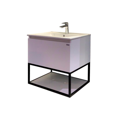 Mueble de Baño Blanco 60 cm con Mesada