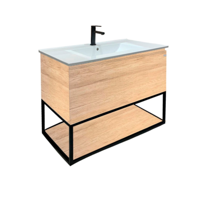 Mueble de Baño Roble 80 cm con Mesada