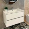 Mueble de Baño Gris 60 cm con Mesada