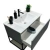 Mueble de Baño Gris 60 cm con Mesada