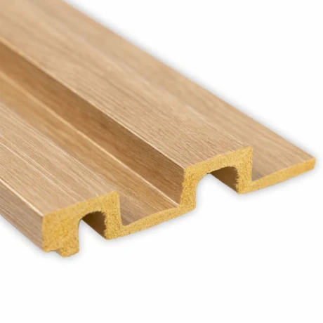 Ranurado Simil Madera Marrón Oscuro