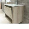 Mueble de Baño Roble Toscana 60 cm con Mesada