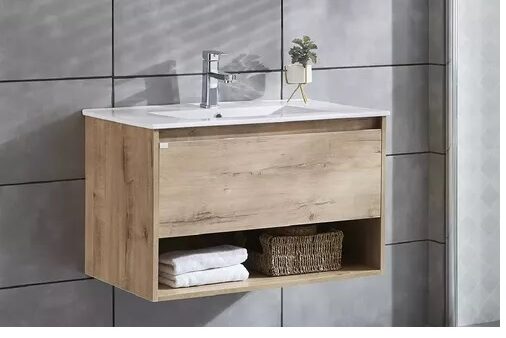 Mueble de Baño Roble Toscana 60 cm con Mesada