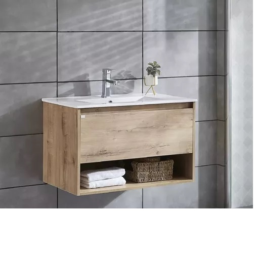 Mueble de Baño Roble Toscana 60 cm con Mesada