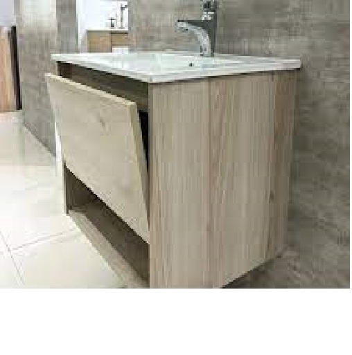 Mueble de Baño Roble Toscana 60 cm con Mesada