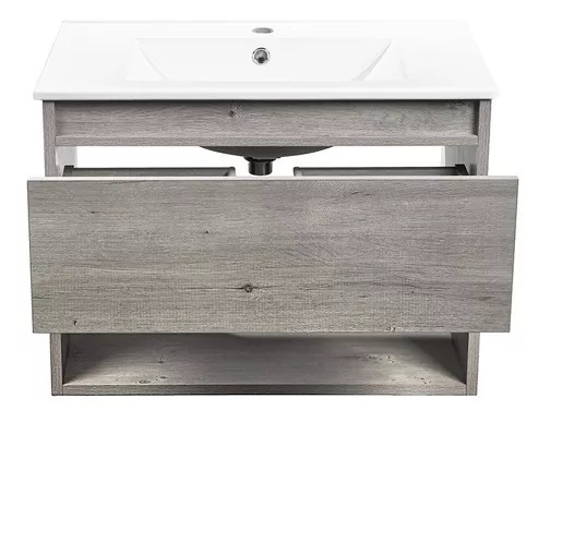 Mueble de Baño Roble Toscana 60 cm con Mesada