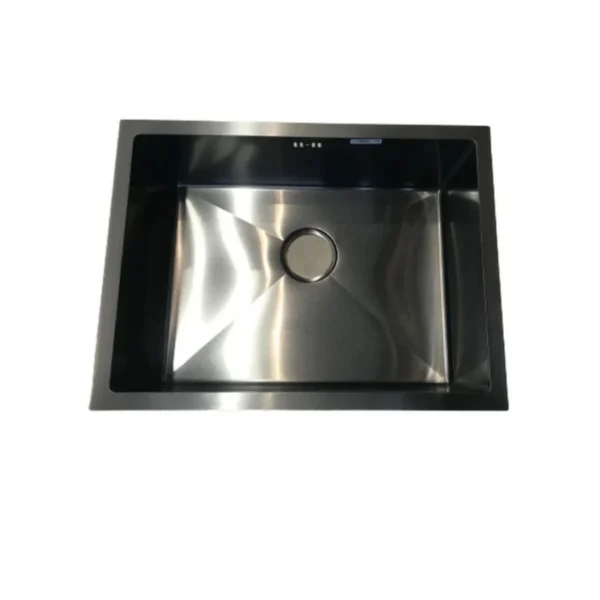 Pileta Simple Negro Mate Vindex
