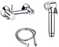 Monocomando Ducha Higiénica Cromo –10 cm eje - 51220