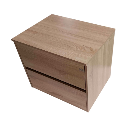 Mueble de Baño Con Tapa+ 2 cajones 60 cm Oak