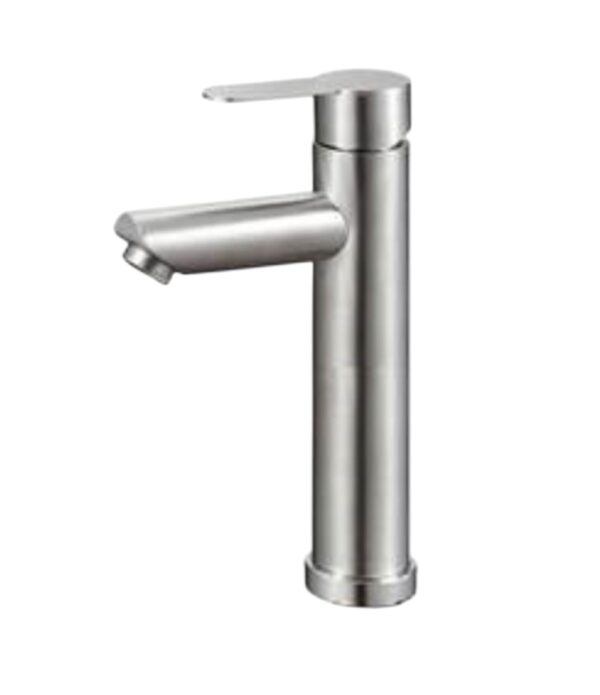 Monocomando Lavatorio Alto Wabi Inox