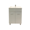 Mueble de Baño Blanco  60 cm con Mesada