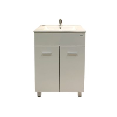 Mueble de Baño Blanco  60 cm con Mesada