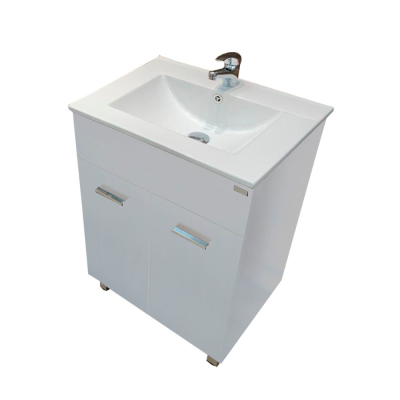Mueble de Baño Blanco  60 cm con Mesada