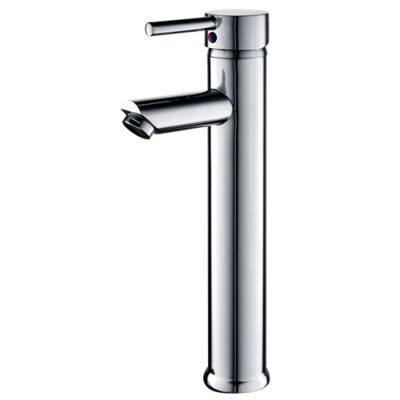 Monocomando Lavatorio Alto Palito Cromo 31 cm