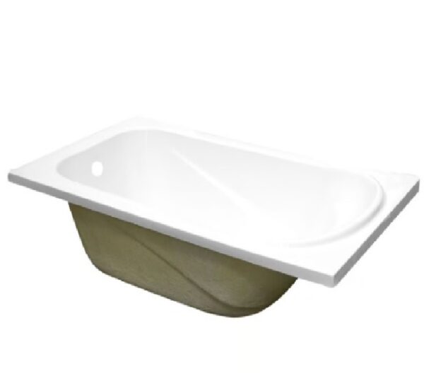 Bañera Embutir Acrílico 1.20 mt + Kit válvula