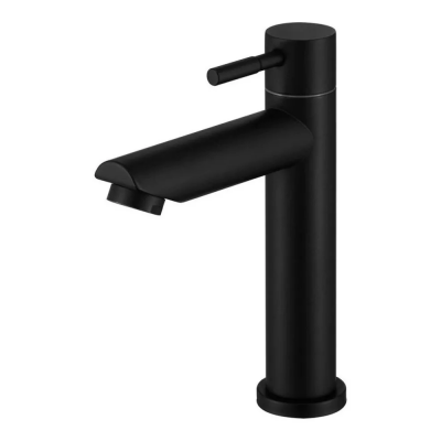 Monocomando Lavatorio Alto Palito Negro 34 cm