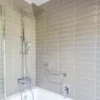Ombre Sable Blanc Mate  7,7 x 30
