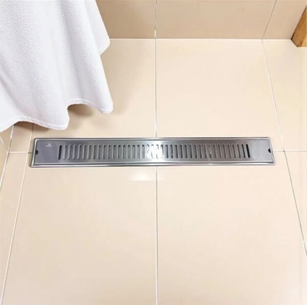 Rejilla lineal Ranurada Satin 60 cm